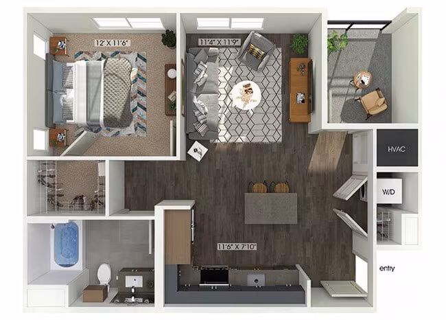 A1 Phase 2 733-107 floor plan